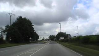 preview picture of video 'Driving On The D887 Towards Châteaulin, Finistere, Brittany, France 23rd July 2010'