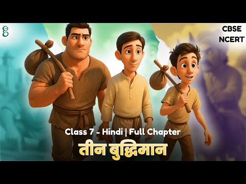 तीन बुद्धिमान – Class 7 Hindi video