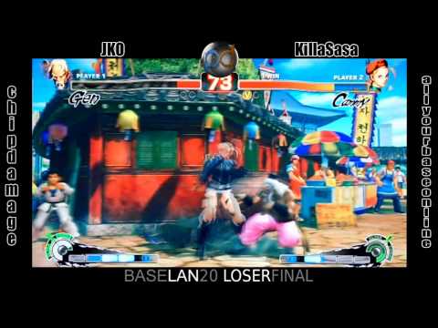 Baselan 20 SSFIV Tourney Loser Final - JKO vs KillaSasa PT1