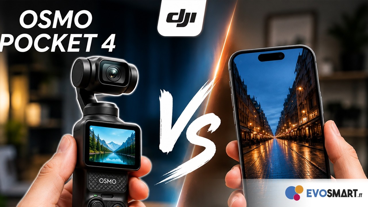 DJI Osmo Pocket 4 può sostituire lo SMARTPHONE?