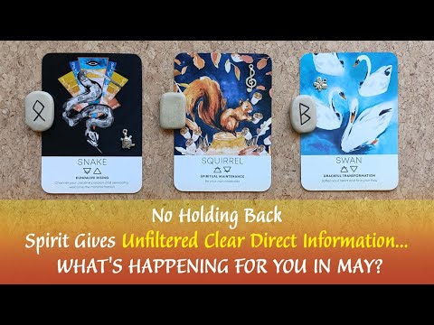 WHAT IS HAPPENING FOR YOU IN MAY?🙏🏻⌛🎁🌈💫We Ask Spirit NOT to Hold Back... CLEAR & ACURATE GUIDANCE!