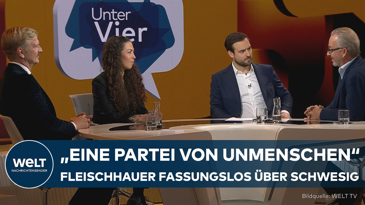 DEUTSCHLAND: "Eine Partei von Unmenschen" – Fleischhauer fassungslos über Schwesig | UNTER VIER