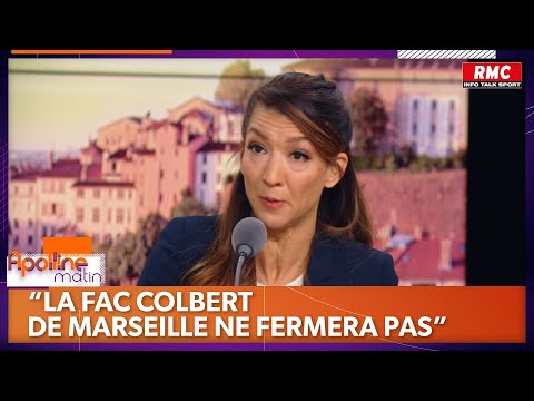 Sabrina Agresti-Roubache : "La fac Colbert de Marseille ne fermera pas"