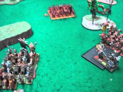225 Beastmen vs Khorne Daemons 2012July