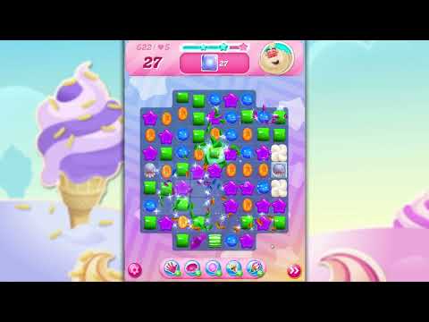 Candy Crush Saga LEVEL 622 (new version*)✔️