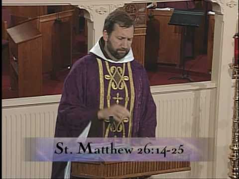 Homily 04-20-2011 - Fr. Mark Mary, MFVA - Wednesday of Holy Week