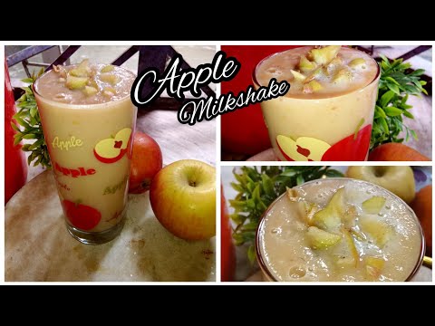 Healthy Apple milkshake recipe/How make to Apple milkshake/weight-loss Shake