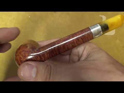 Vecchia Pipa Peterson "Dublin" 264 con bocchino in ambra