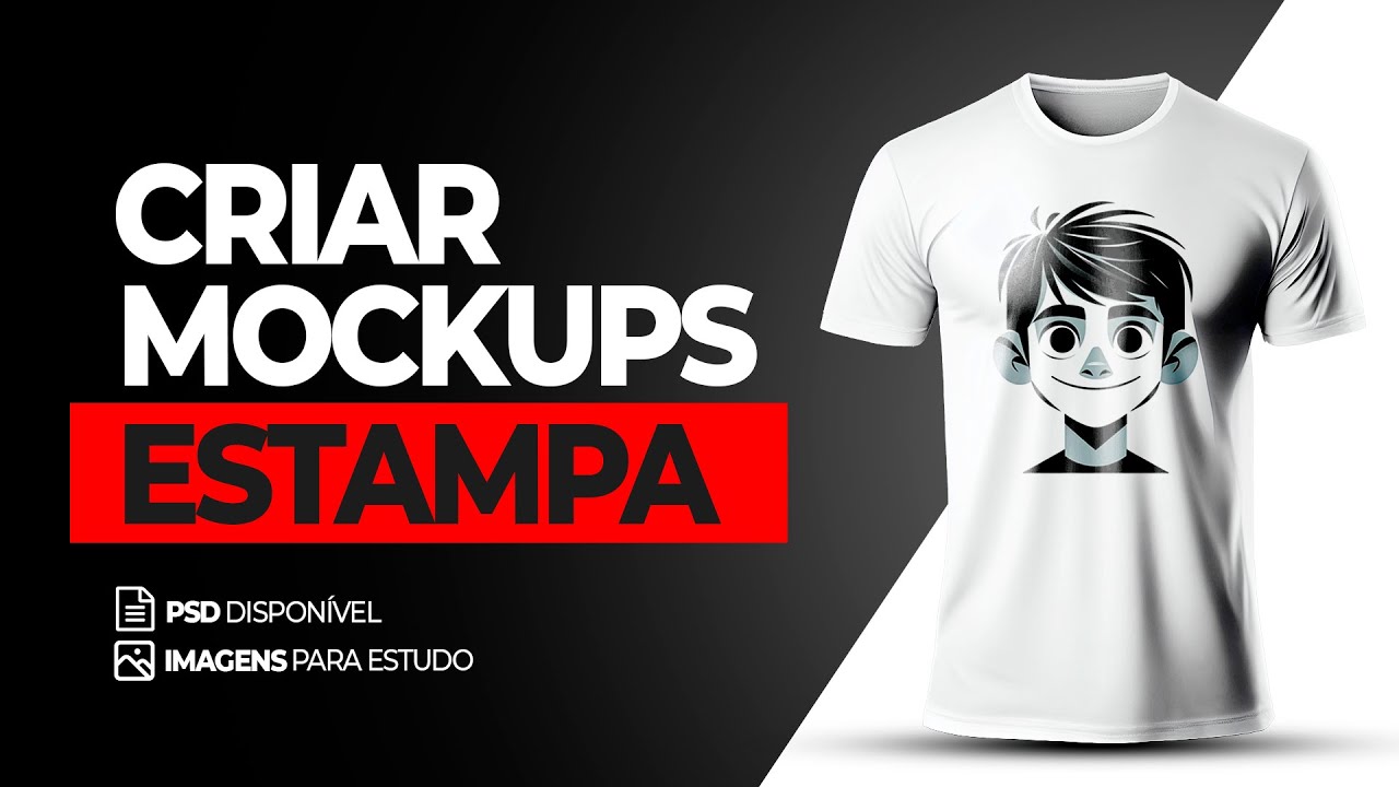 Crie Mockups de Estampa Profissionais no Photoshop