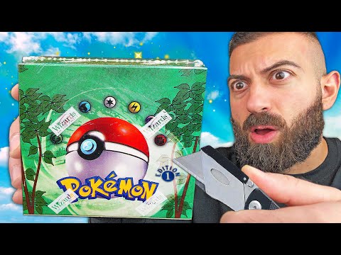 I Opened a $15,000 1st Edition Pokemon Box!