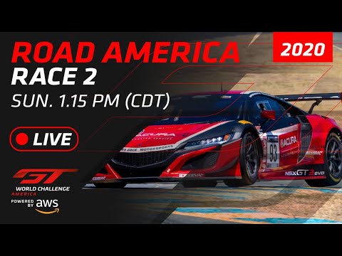 【動画】ブランパンGTワールドチャレンジ・アメリカ（ロード・アメリカ）レース2フルレース動画