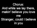 Kris Kristofferson - Stranger with lyrics