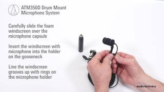 Video thumbnail for ATM350D Overview | Drum Mount Microphone System by Audio-Technica USA