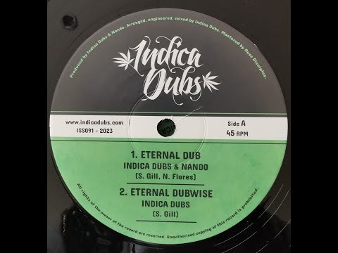 INDICA DUBS RECORDS “ETERNAL DUB / SACRED FIRE”  REGGAE DUB