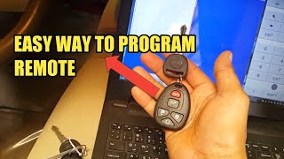 Key programming on Gmc yukon 2012