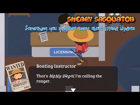 Sneaky Sasquatch Info - Something you may not know for the Island update [Dinsun Video]