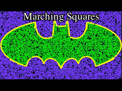 How Computers Draw Weird Shapes (Marching Squares)