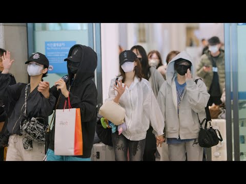 241228 QWER 인천공항 입국