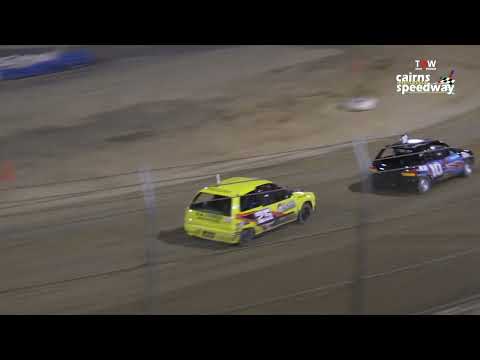 Sep 17th JS(All) at TWW Cairns Speedway - Jr Sedans heats 1-3 + feature race