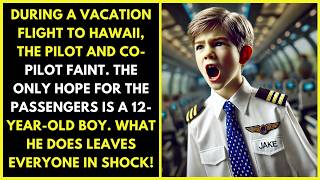 LET ME FLY THE PLANE! The boy shouted as the plane fell.