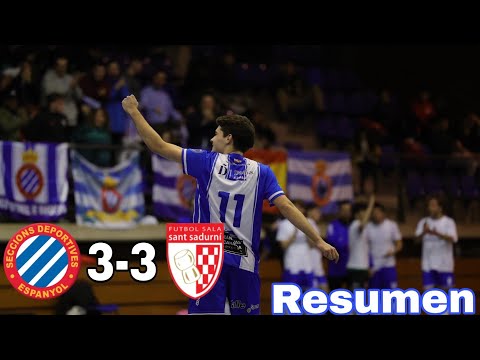 Resumen SD Espanyol - FS Sant Sadurní (3-3) | Reino Perico |
