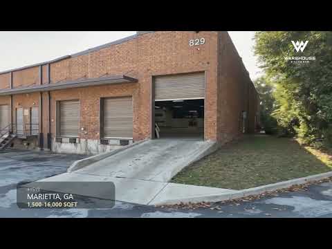 #1519 - Marietta, GA Warehouse for Rent  | 1,500-16,000