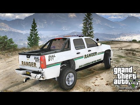 GTA 5 MODS LSPDFR 866 - PARK RANGER PATROL!!! (GTA 5 REAL LIFE PC MOD)