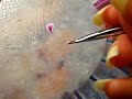 One stroke nail art : les pétales ronds / round petals !