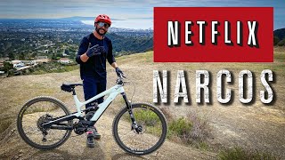 Can A Professional Actor Ride Steep DH Trails? (Juan Pablo Raba from the Netflix Series Narcos) video