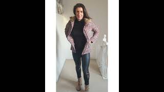 leopard print coat from luvamia store