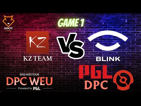 KZ TEAM VS TEAM BLINK | GAME 01 | CRAZY SERIES | DPC WEU CLOSED QUALIFIERS DOTA 2 2022-2023