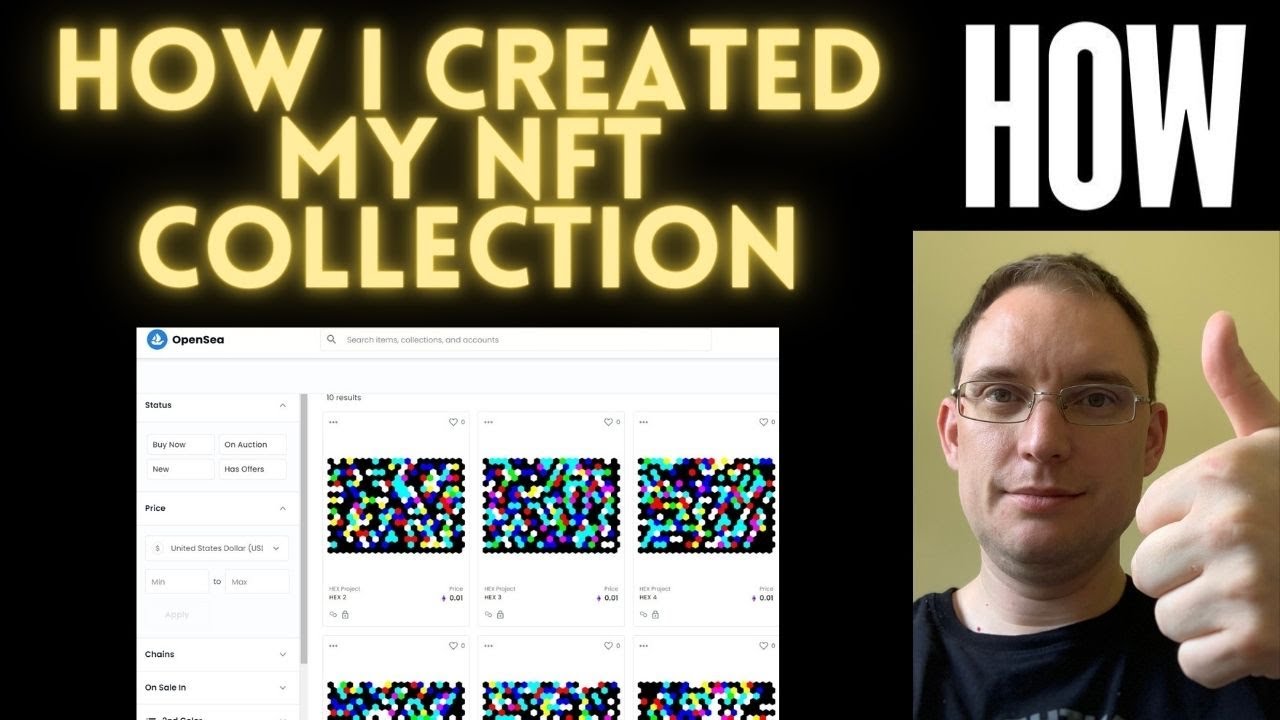 How I Created my 1st NFT Collection Project on Opensea