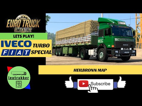 ETS 2●Iveco 190-38 Turbo Special●Heilbronn Map●Reworked edition!