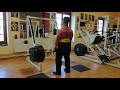 Deak Istvan, deadlift with 250 kgs