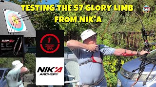 Nik'a S7 Glory Recurve Limbs Shooting Review | Half Portsmouth Test for Performance & Accuracy