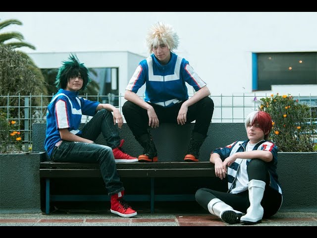 Vídeo relacionado con Xinchangda My Hero Academia - Pijama de cosplay con cremallera de anime Todoroki Shouto Midoriya Izuku, traje de cosplay para fiesta de Halloween, XL