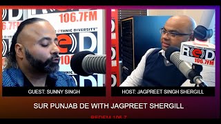 A chat with Sunny Singh | Sur Punjab De | Jagpreet Singh Shergill | REDFM Calgary video