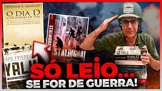 11 LIVROS ESSENCIAIS QUE SÓ OS GUERREIROS CONSEGUEM LER! Viagem na Historia