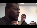 CARDALE JONES wraps up his spring game.