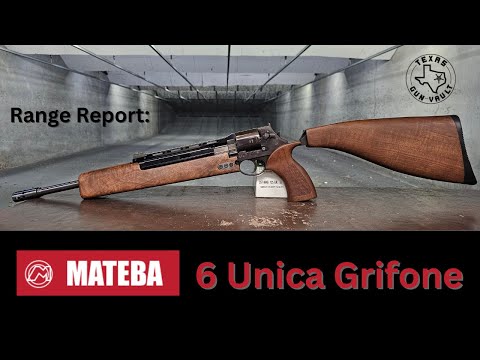 Range Report: Mateba 6 Unica Grifone Carbine in .357 Magnum (a unicorn variant of a unicorn firearm)
