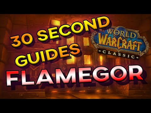 Flamegor - 30 second guide - Blackwing Lair