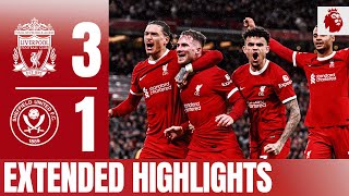 Nunez, Mac Allister & Gakpo win it at Anfield! Liverpool 3-1 Sheffield United | Extended Highlights