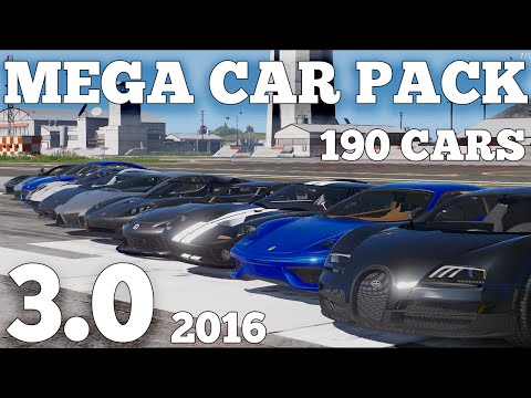 GTA V - MEGA REALISTIC CAR PACK 3.0 (190 CARS) [DOWNLOAD]