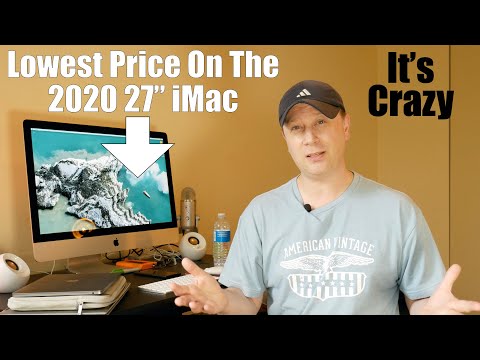 What Is The Lowest Price on Apple's 2020 27" iMac - MXWT2LL/A