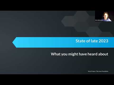 YPS 2023.11 - 2023/11/30 - Marta Rybczynska - Yocto Project Security: Now and the Future