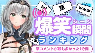 【5月20日】ホロライブ草コメントランキング TOP10 Hololive funny moments ※ネタバレあり