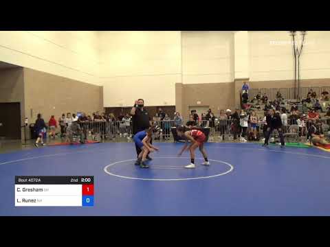 33 Kg Rr Rnd 1 - Camryn Gresham, OH Vs Lily Runez, NH