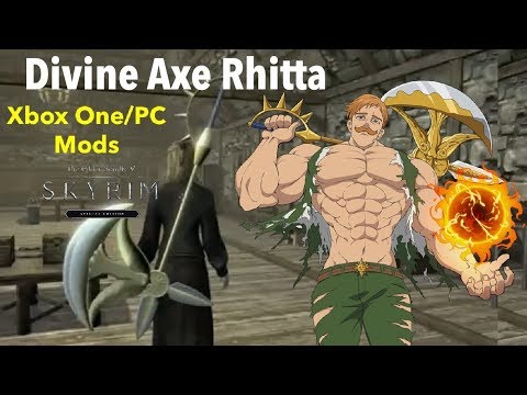 Divine Axe Rhitta Skyrim SE Xbox One/PC Mods