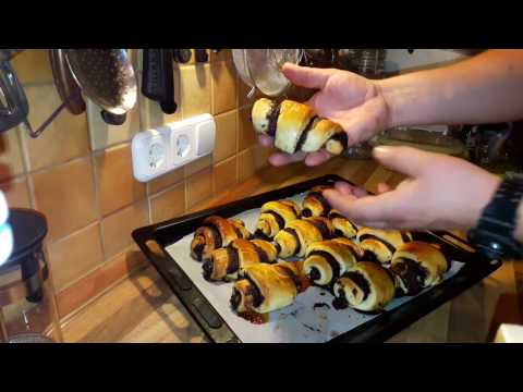 Csokis croissant brutálisan finom csokis kifli @Szoky konyhája
