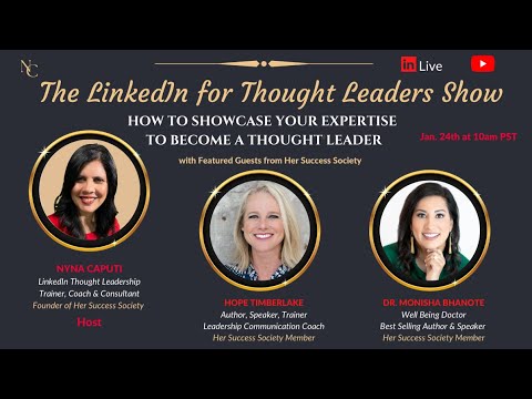 How to Showcase your Expertise to Become a Thought Leader